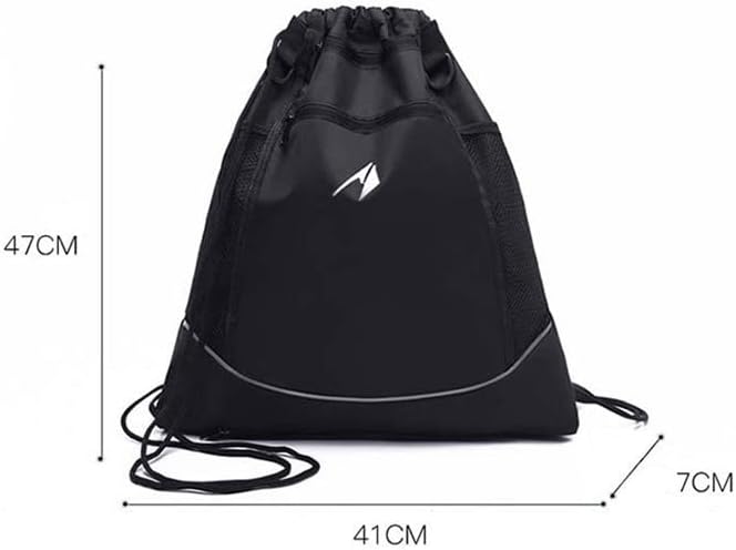 PUBAMALL Bolsas de Cuerdas, con Bolsillos a Prueba de Agua, para Equipos de Gimnasia Yoga y Entrenamiento Deportivo.