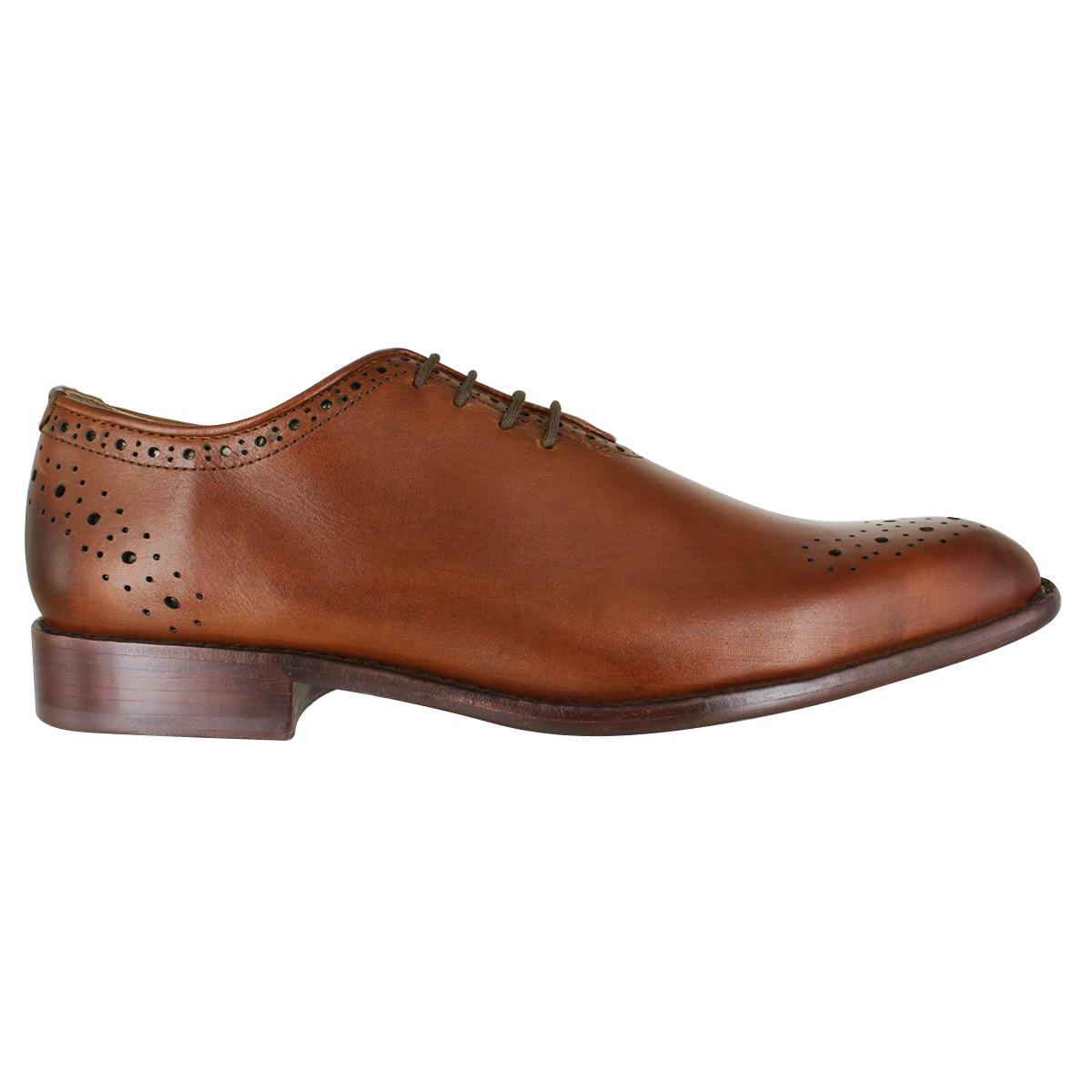 Zapato Formal Hombre Carlo Ronaldi 1030 Becerro Capuchino Cuero Casual.