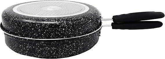 A Westinghouse Sartén Antiadherente de Mármol Negro para Tortilla Española 28 cm (WCFP0009T28MBB).