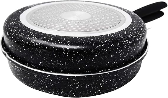 A Westinghouse Sartén Antiadherente de Mármol Negro para Tortilla Española 28 cm (WCFP0009T28MBB).
