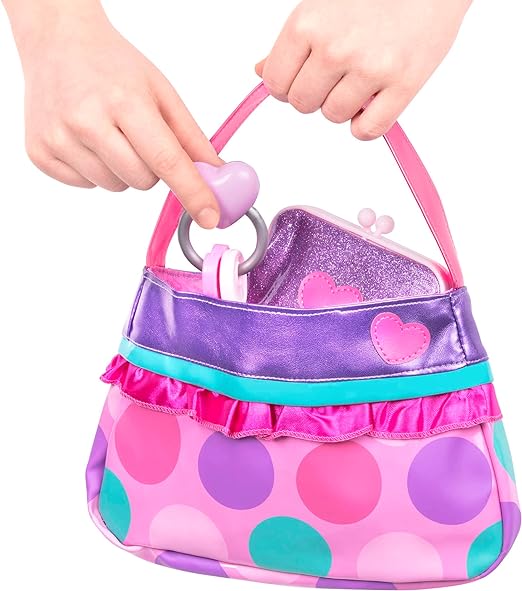 A Play Circle – Set de Maquillaje y Belleza – Vestir Accesorios de Moda – El Juego de aparentar – Juguetes para niñas – A Partir de 3 años – Princess Purse Set.