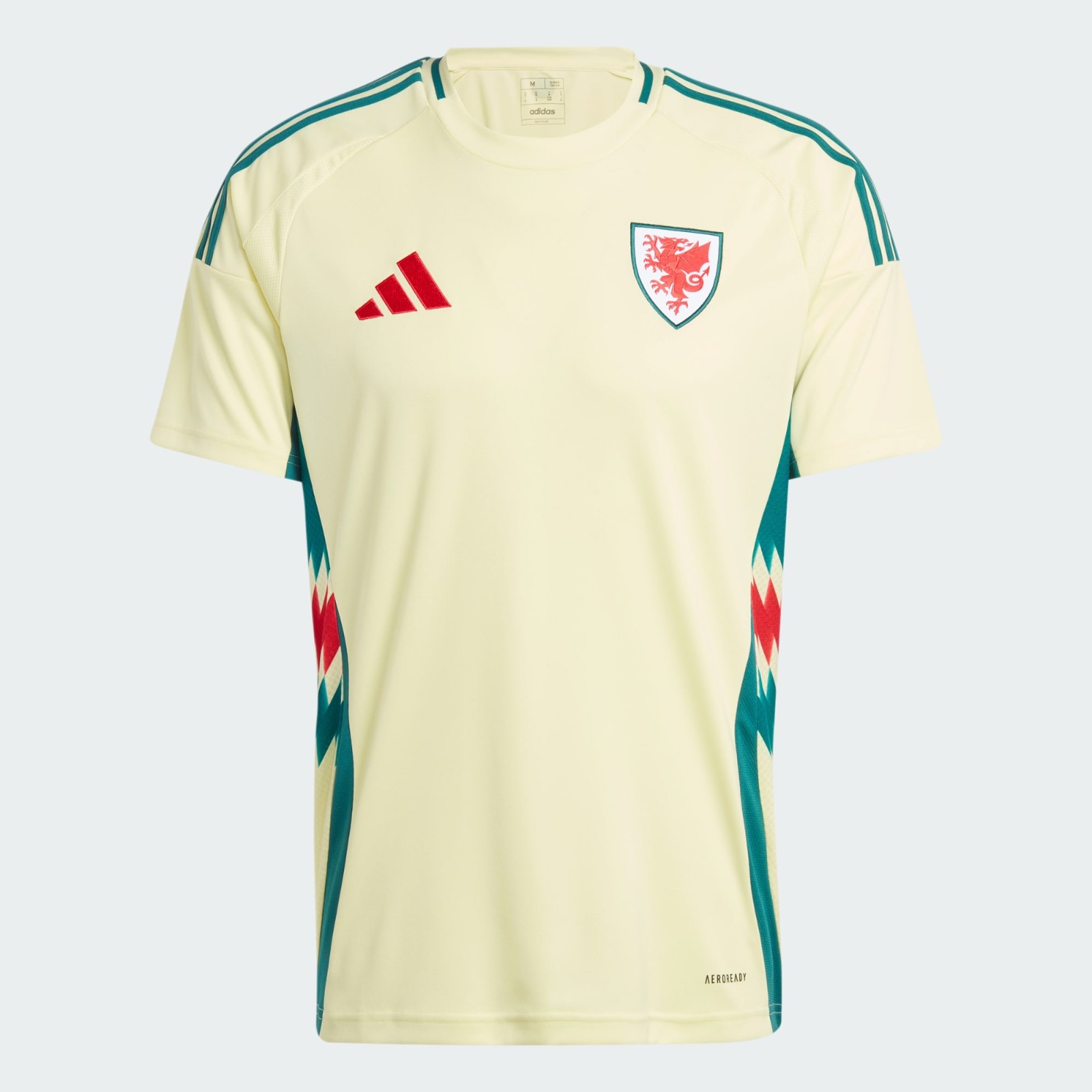 Nuevo! Jersey Gales Eurocopa 2024/2025 Visita Amarillo Talla S.