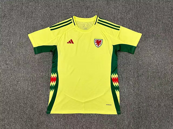 Nuevo! Jersey Gales Eurocopa 2024/2025 Visita Amarillo Talla S.