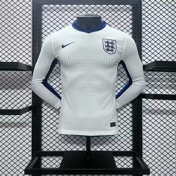 Nuevo! Jersey Inglaterra 2024/2025 Manga Larga Titular Local Blanca Bellingham 10 Talla XL.