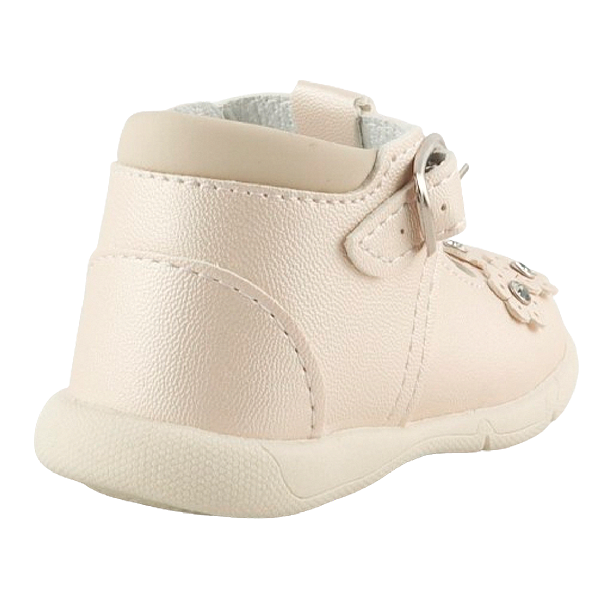 Zapato Niña Bebé Beige Bautizo Arco Ortopédico Cómodo 313-n
