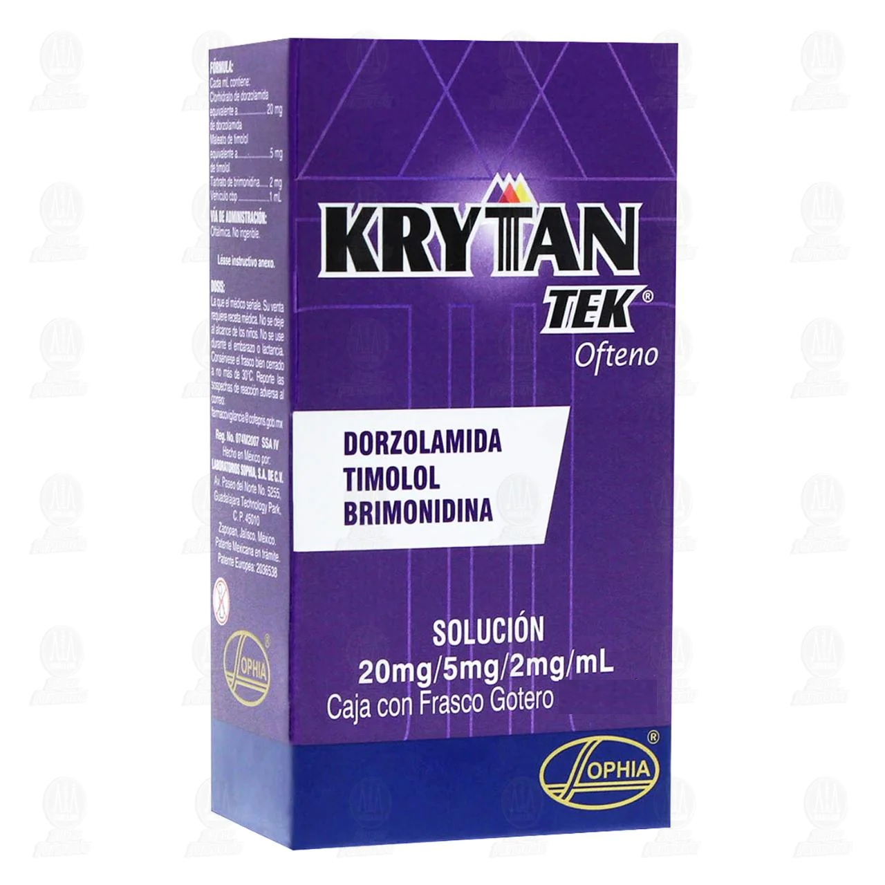 Krytantek Oftálmico 3 ml Gotas