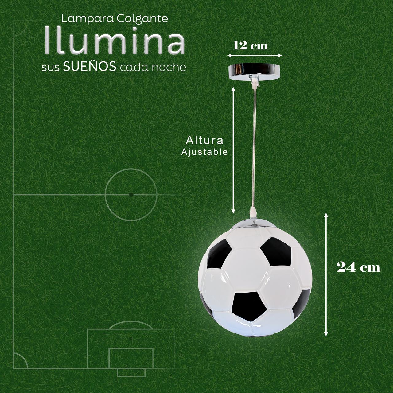 Lampara Infantil Balon Negro.