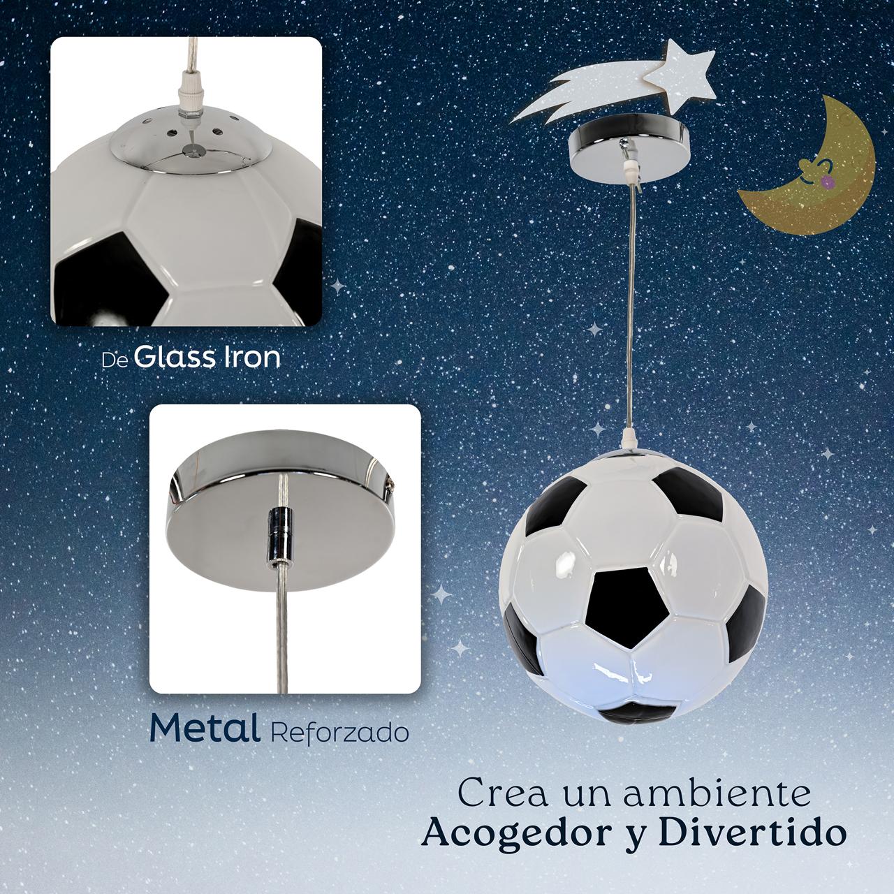 Lampara Infantil Balon Negro.