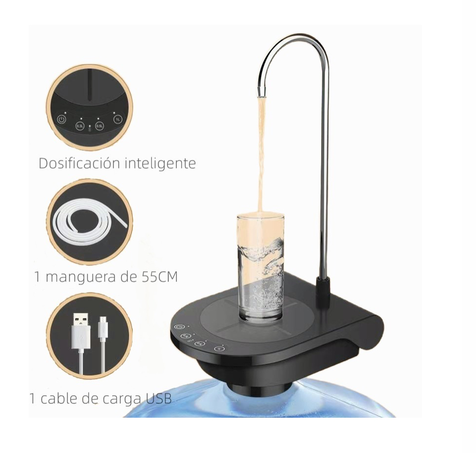 Dispensador De Agua Eléctrico Mejorado Para Cubos.