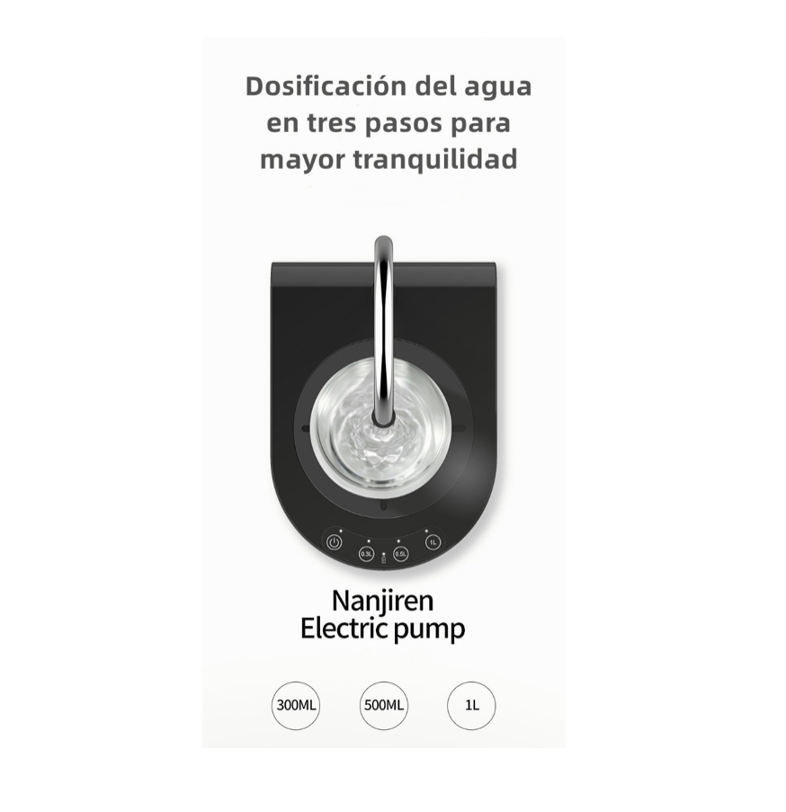 Dispensador De Agua Eléctrico Mejorado Para Cubos.