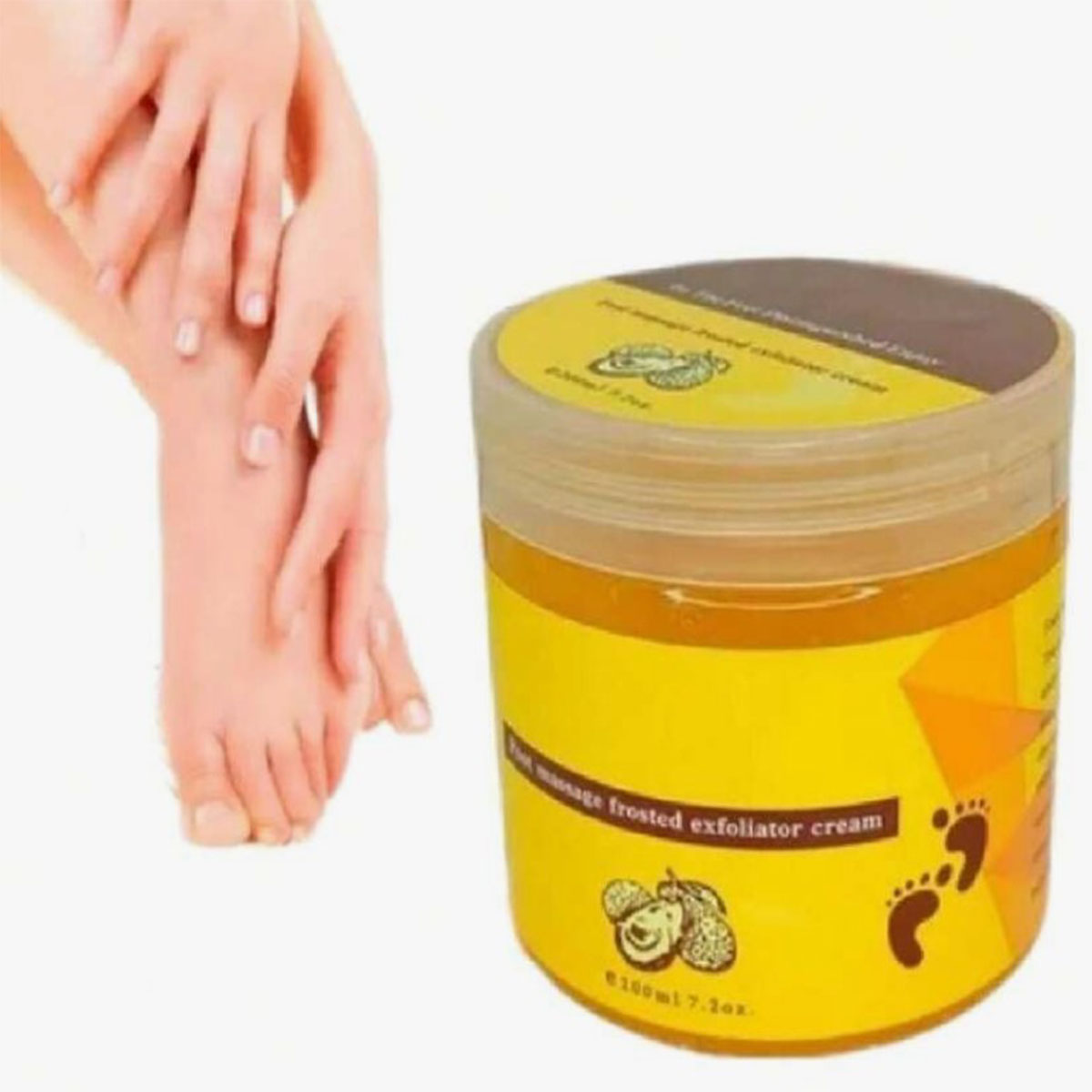 Exfoliante Para Pies Con Aguacate.  DM 