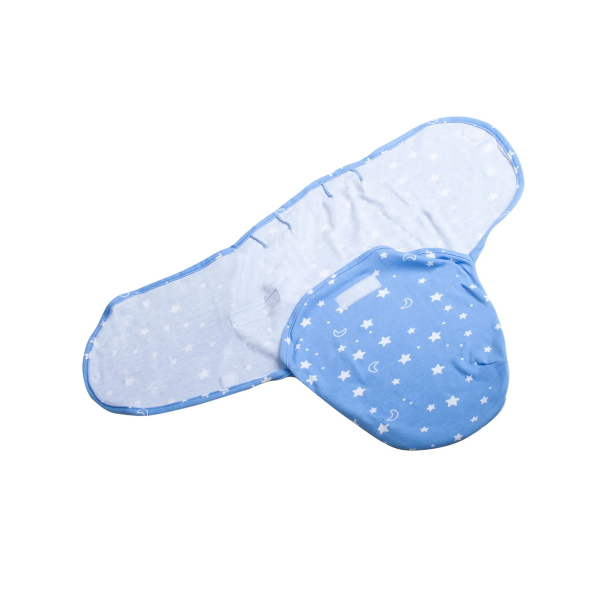 Manta Envolvente Recién Nacido Baby Mink Baby Roll Azul.