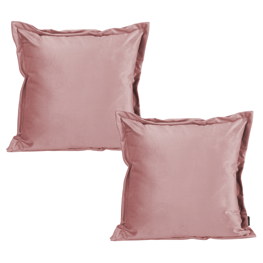 Set de 2 Cojines Decorativos Dicasa Dante Kappa Gante Palo de Rosa.