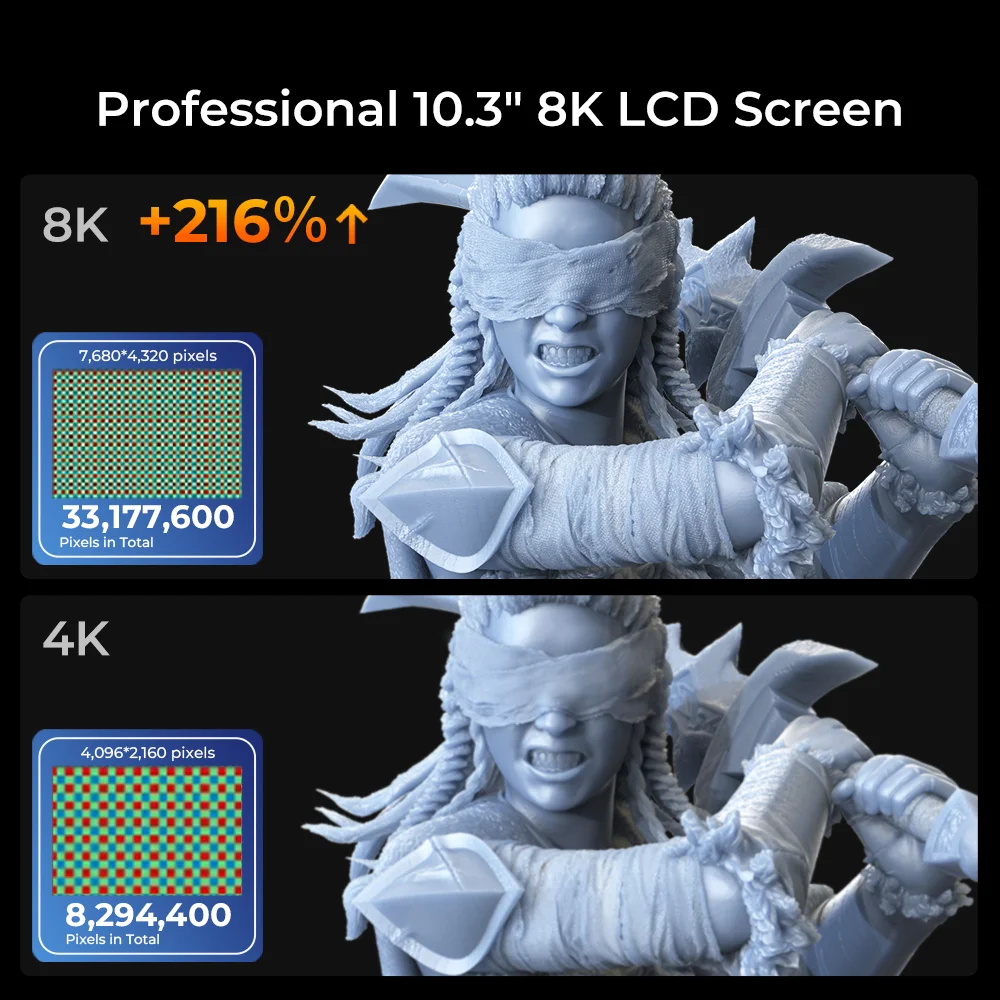 Impresora 3d Halot-Mage Pro 8K Creality.