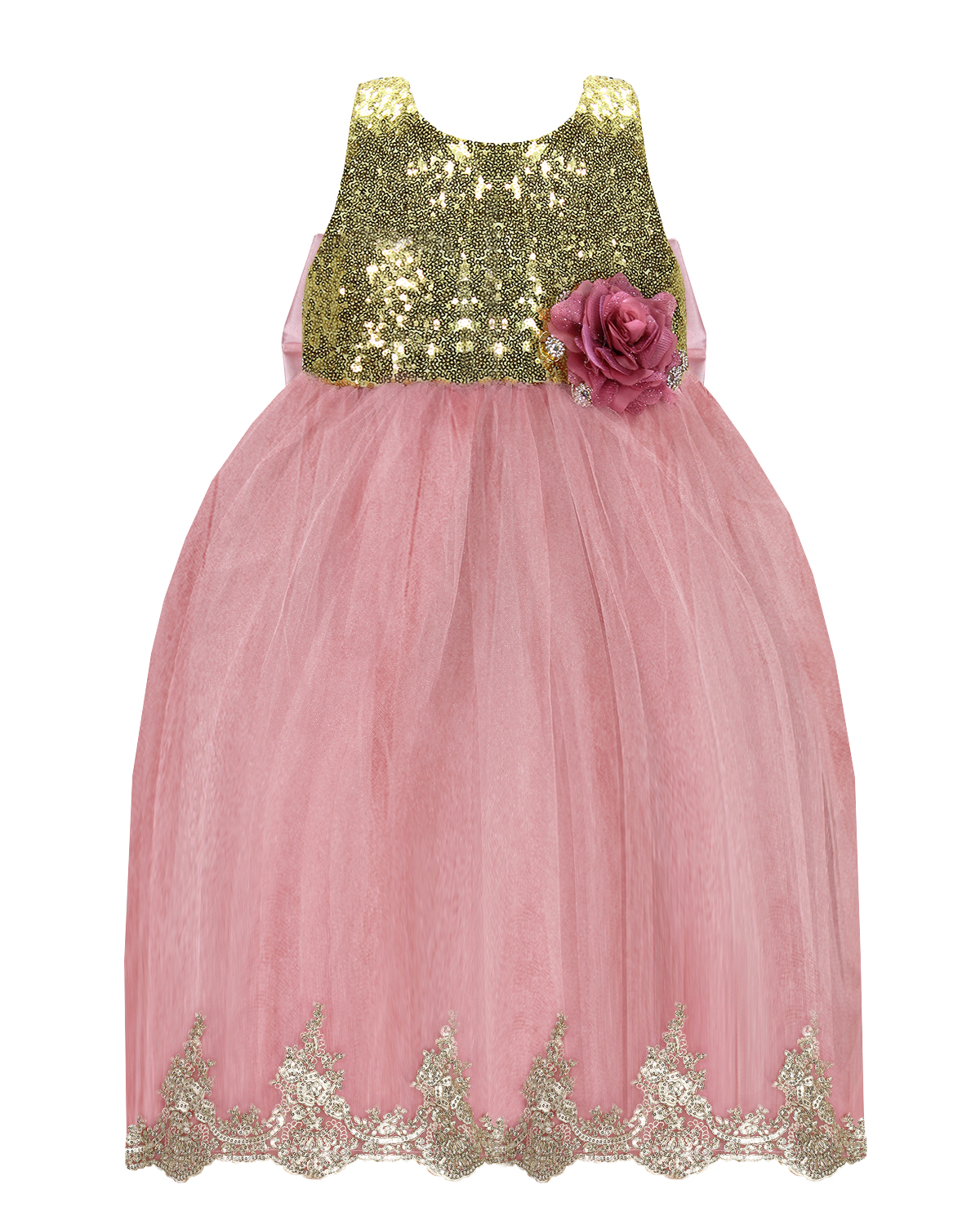 Vestido Batita Fiesta Niña Bebé Elegante Boda Karoline.