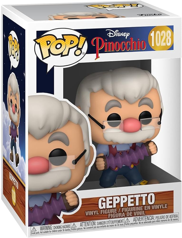 Funko Pop! Geppetto Pinocho.