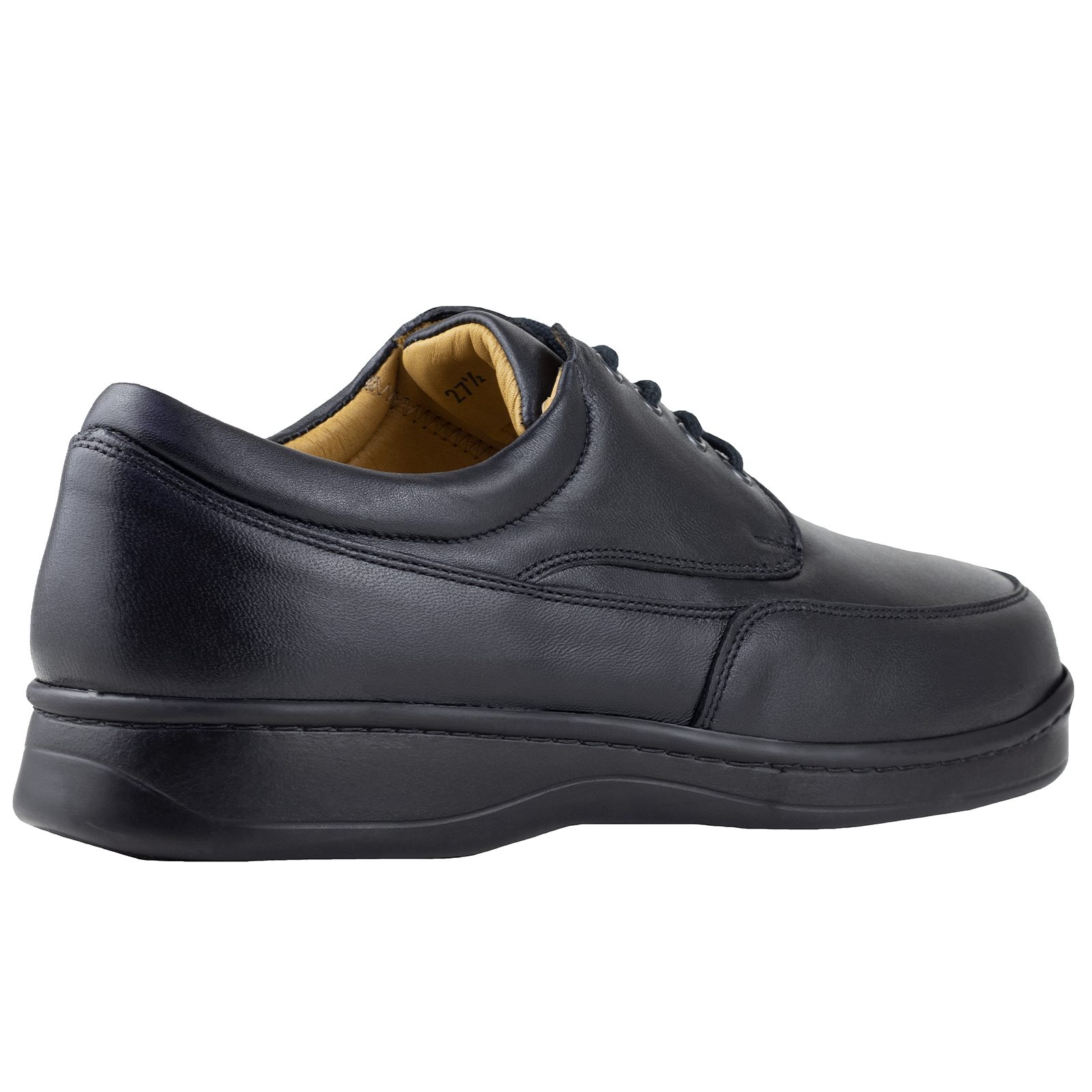 Zapatos Derby Negro Para Hombre Terapie Pie Diabético Acolchado 204 Confort .