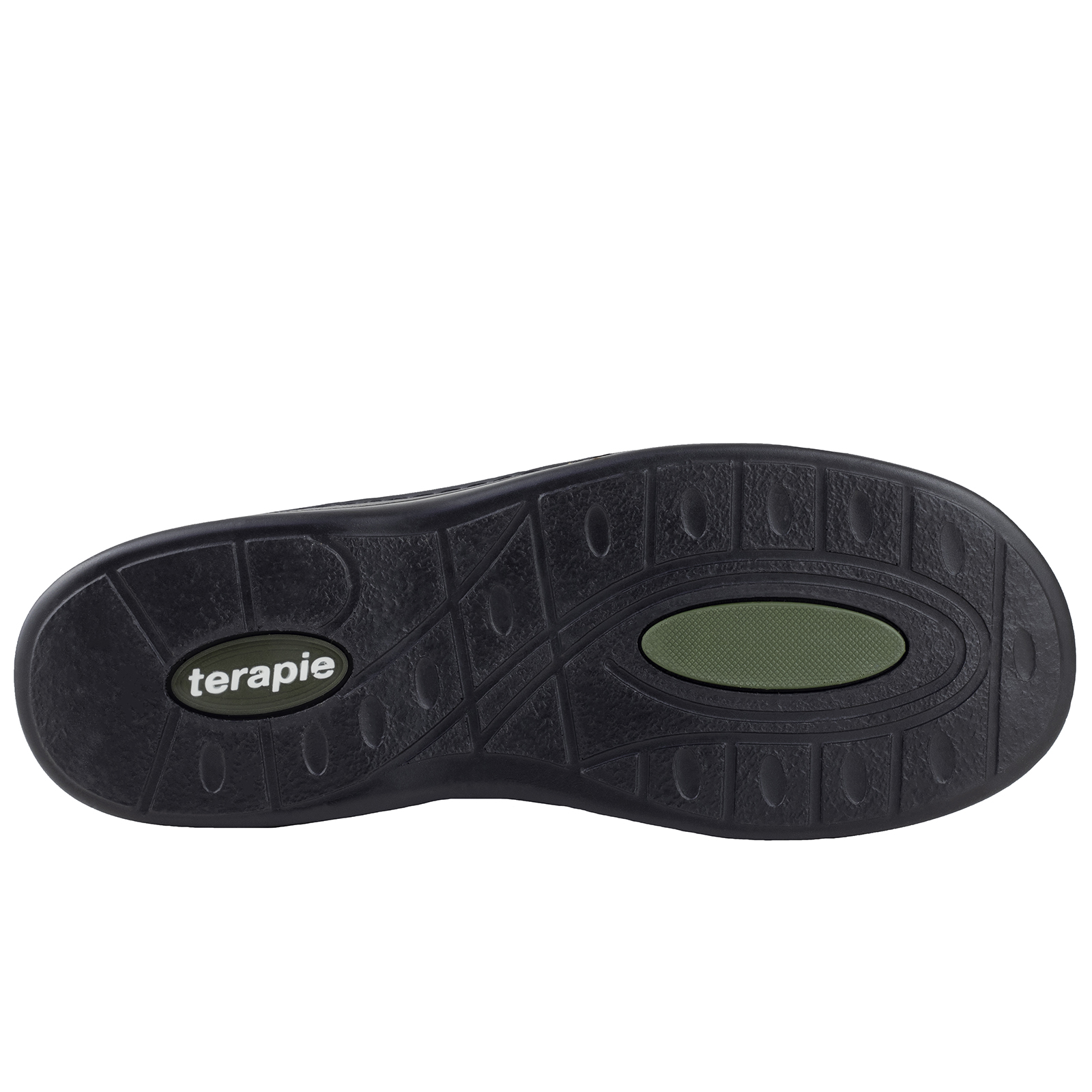 Zapatos Derby Negro Para Hombre Terapie Pie Diabético Acolchado 204 Confort .