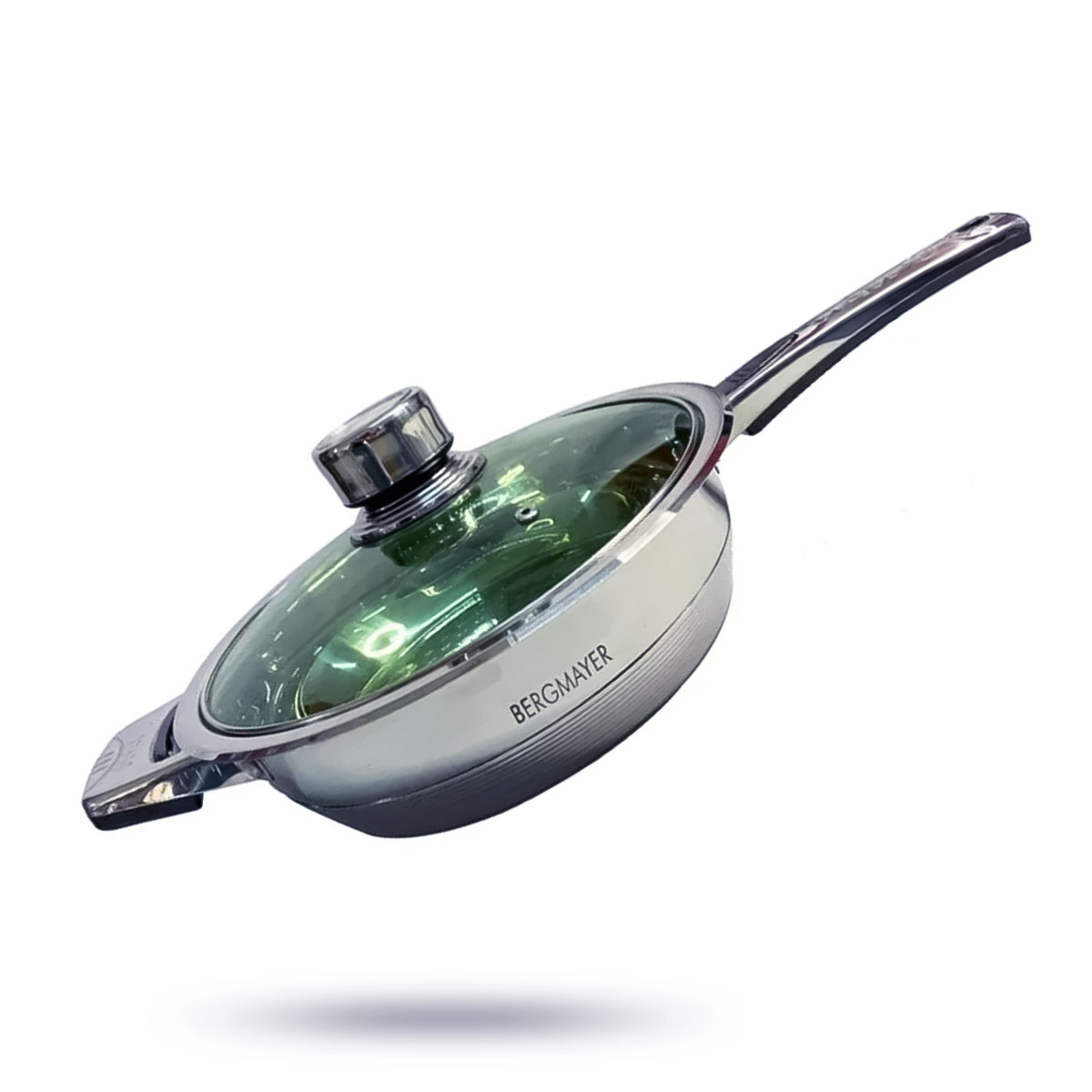 Batería De Cocina Bergmayer Acero Inoxidable 16 Pz
