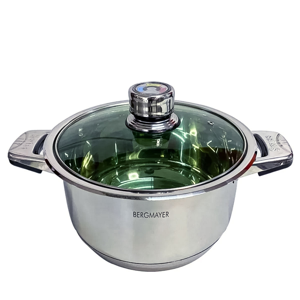 Batería De Cocina Bergmayer Acero Inoxidable 16 Pz