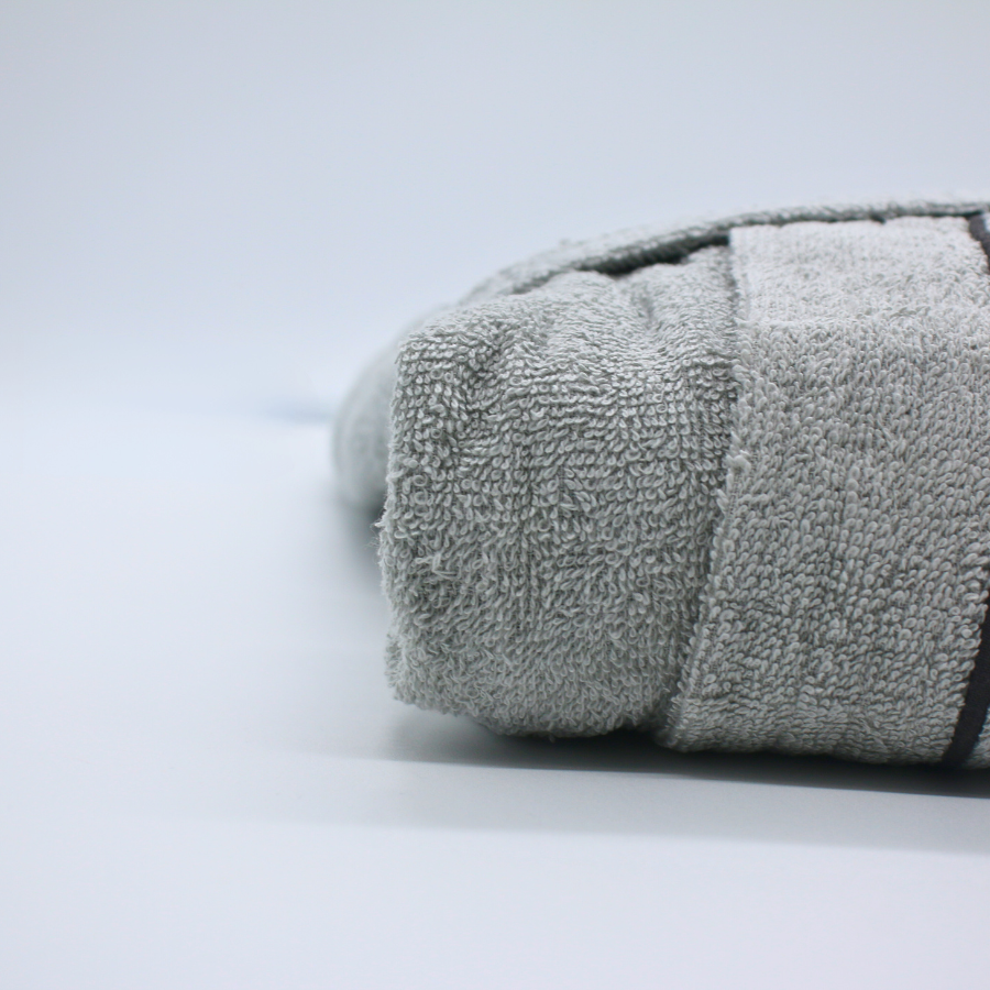 Bata De Baño Gris Premium 100% Algodón Super Absorbente.