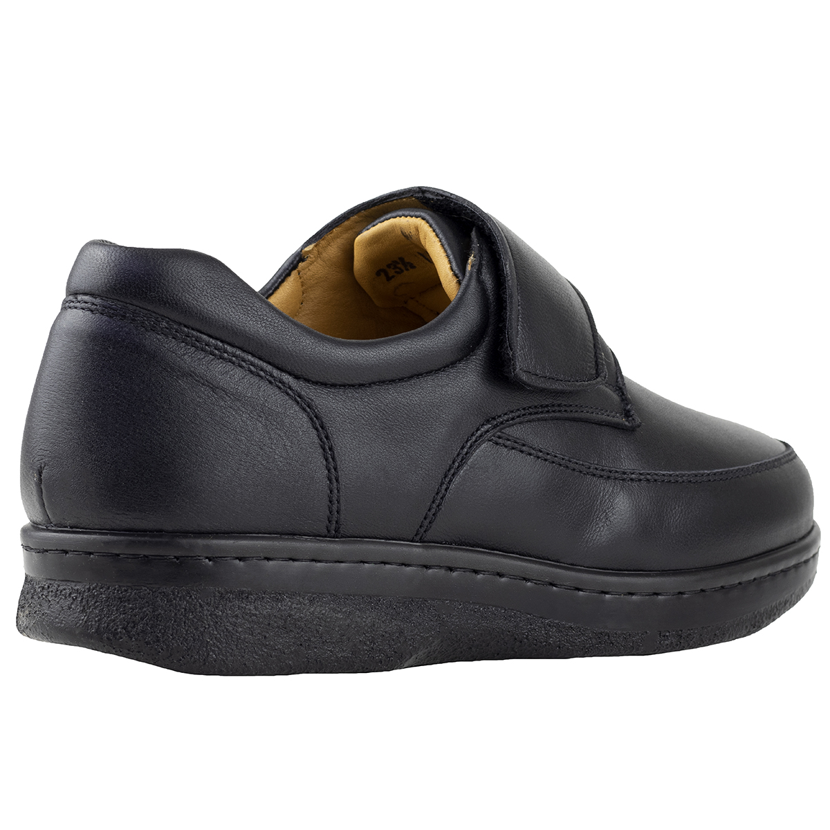 Zapato Para Mujer Derby Negro Broche Pie Diabético Terapie 129 Confort.