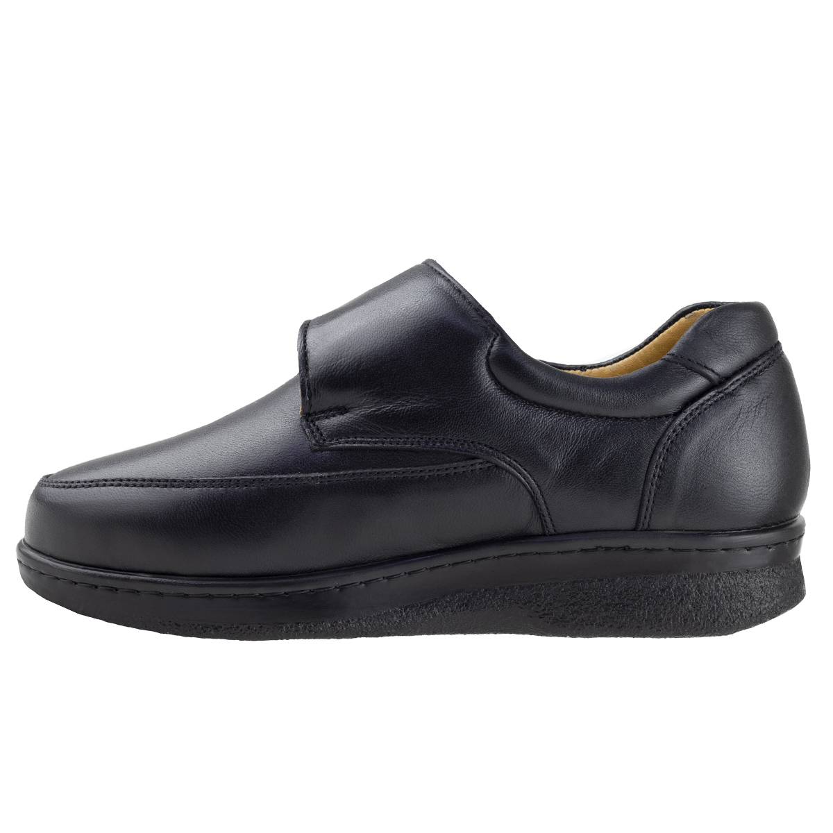 Zapato Para Mujer Derby Negro Broche Pie Diabético Terapie 129 Confort.