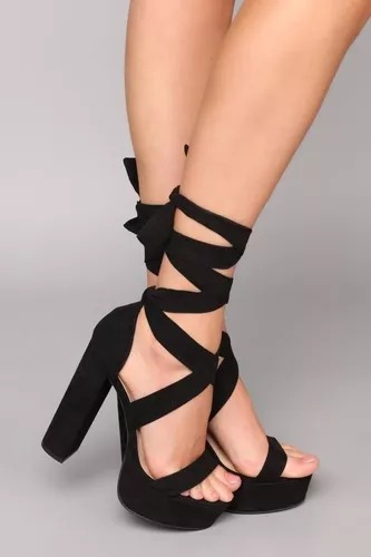Tacones Dama Zapatillas De Plataforma Berry ML02.