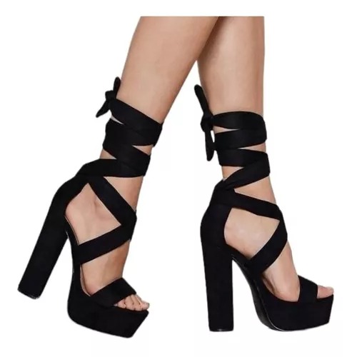 Tacones Dama Zapatillas De Plataforma Berry ML02.