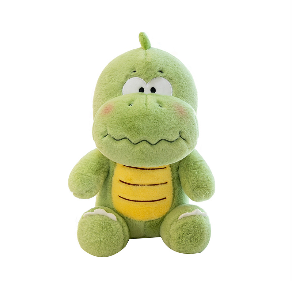 Peluche Gigante Triceratops Dinosaurios Juguetes De 60cm Verde