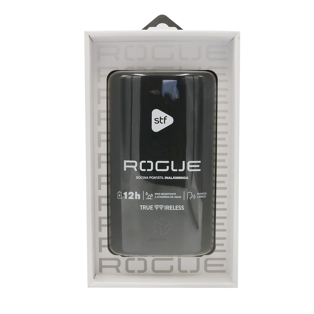 Bocina Inalámbrica Portátil Rogue Stf Color Negro 