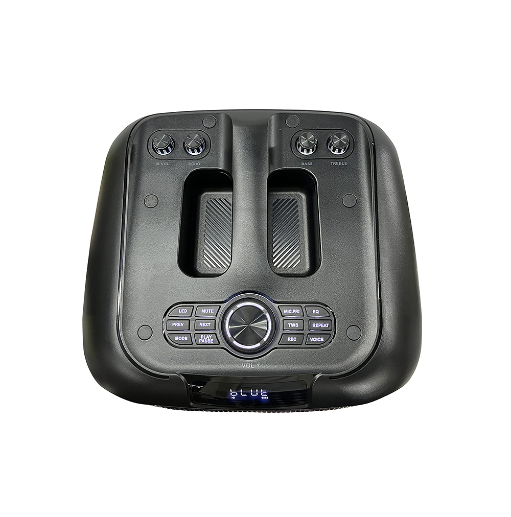 Bocina Inalámbrica portátil Power Block  Stf 12" pulgadas con luz LED.