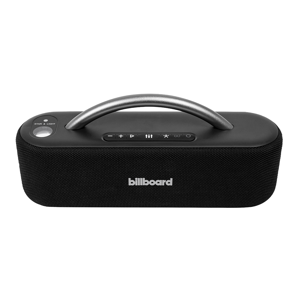 Bocina Inalámbrica Carbono Universe Billboard 2.5"x2 Con Proyector 