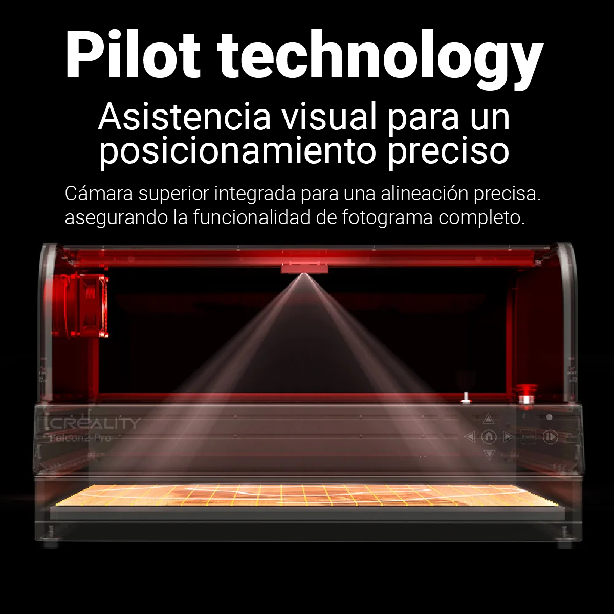 Grabadora laser Falcon 2 Pro Creality (40 W).