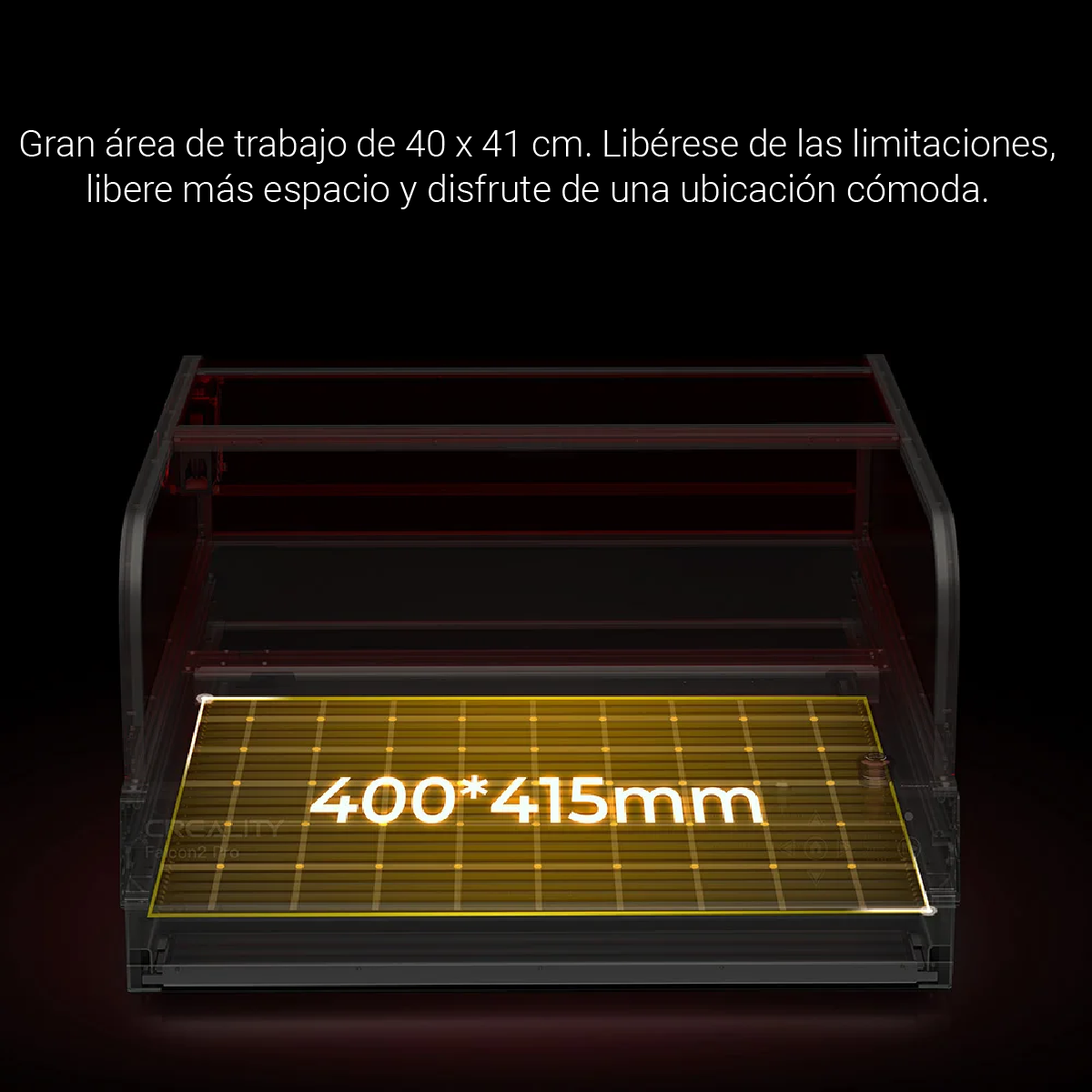 Grabadora laser Falcon 2 Pro Creality (40 W).