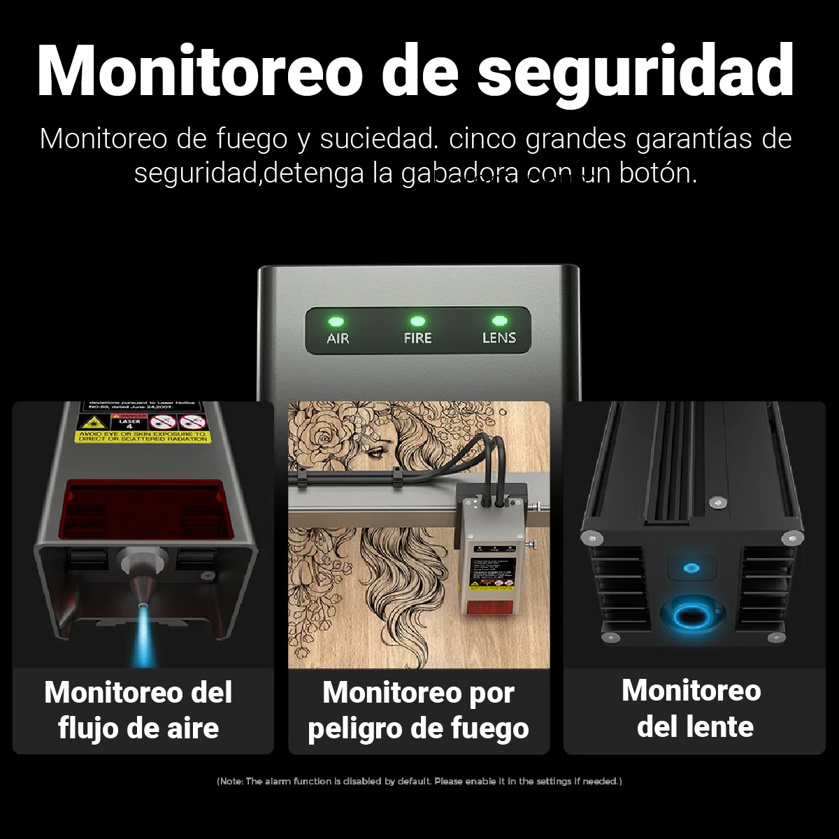 Grabadora laser Falcon 2 Pro Creality (40 W).