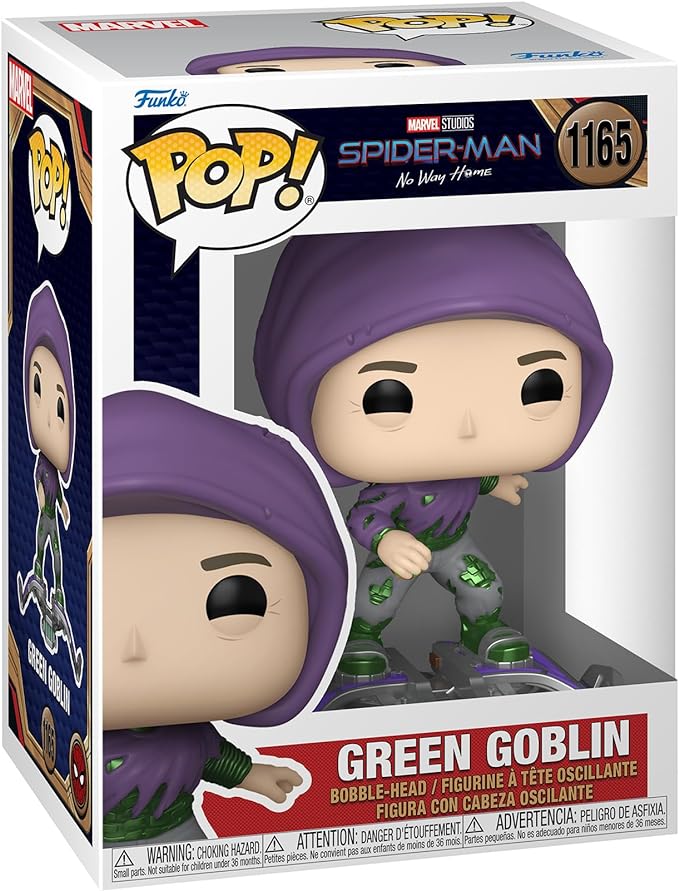 Funko Pop Marvel: Spiderman No Way Home - Duende Verde.