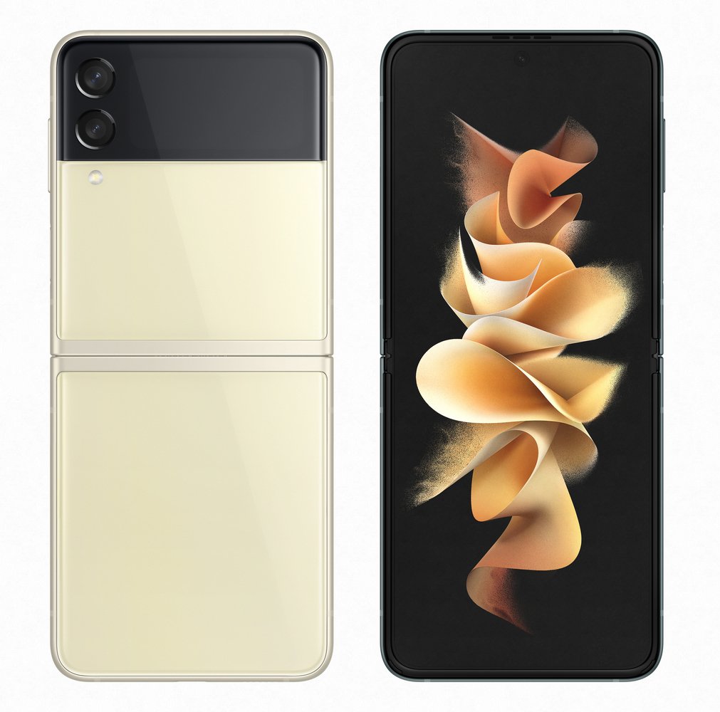 Samsung Galaxy Z Flip3 5G 128GB 8GB RAM Reacondicionado Liberado Crema.