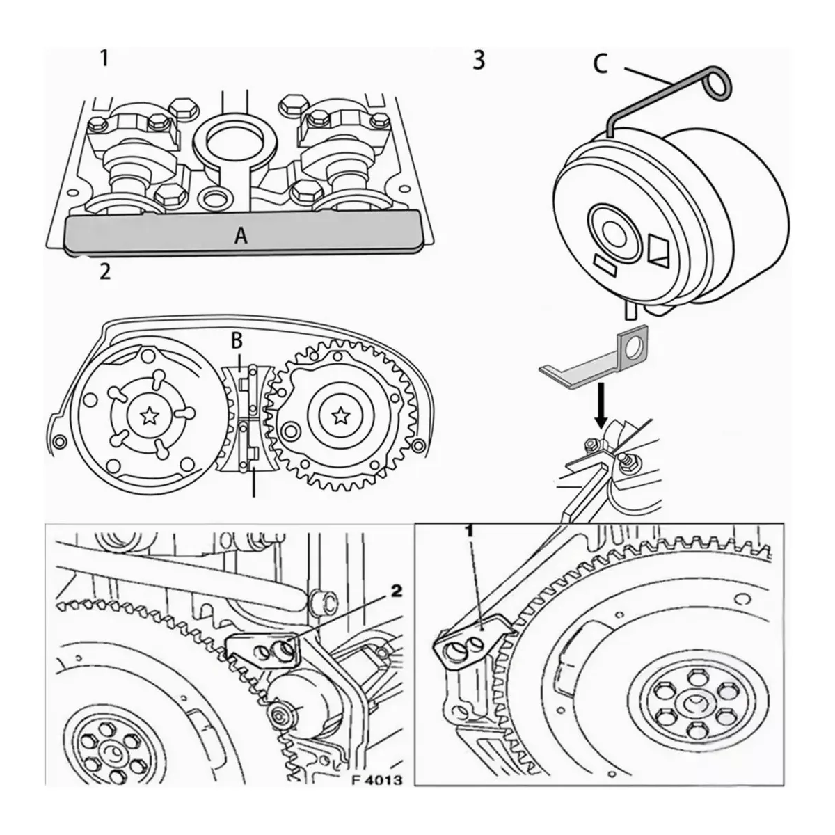 Herramienta P/sincronizar Motor Chevrolet Aveo, Sonic Cruze.