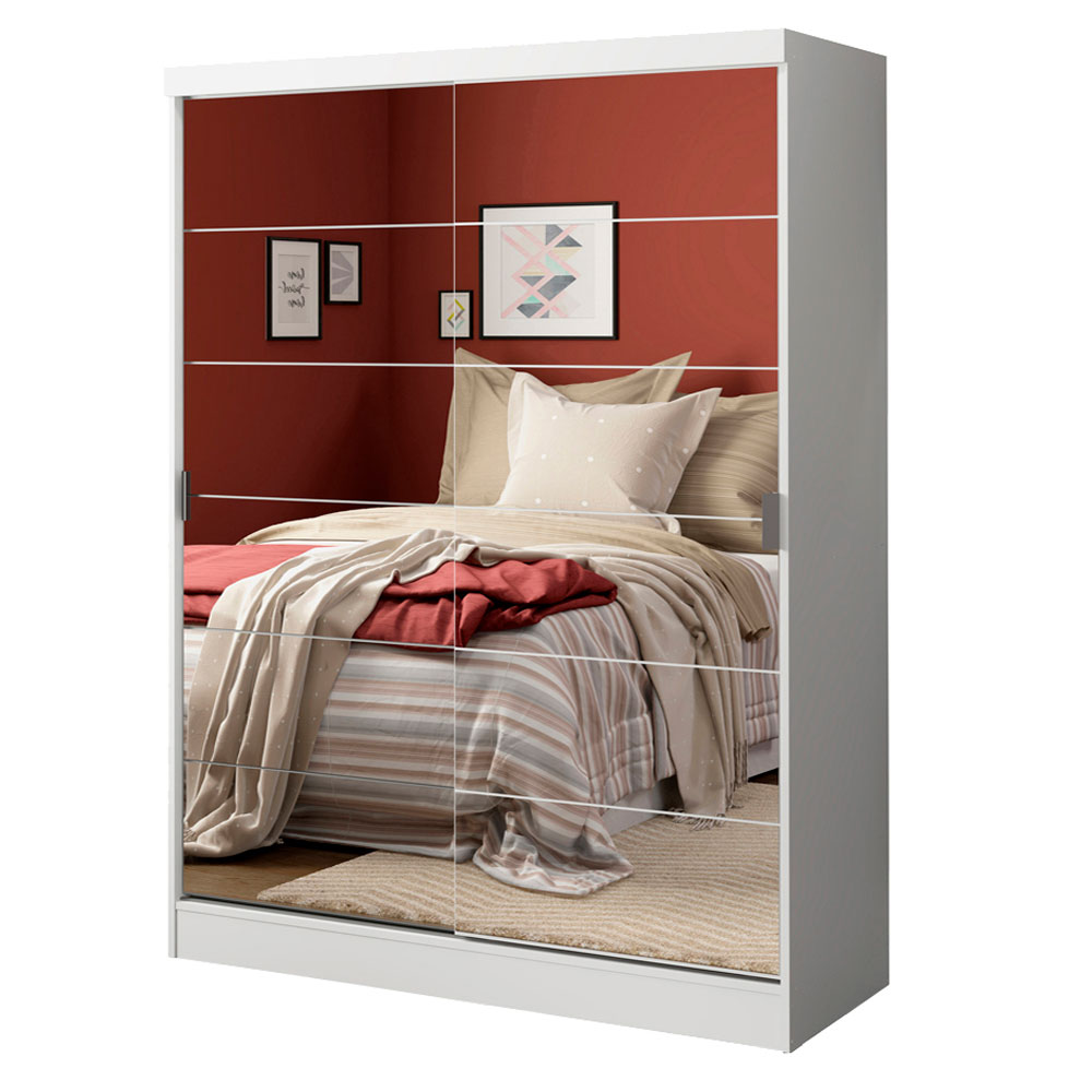 Closet Luke Madesa con 2 Puertas y 2 Espejos BB.