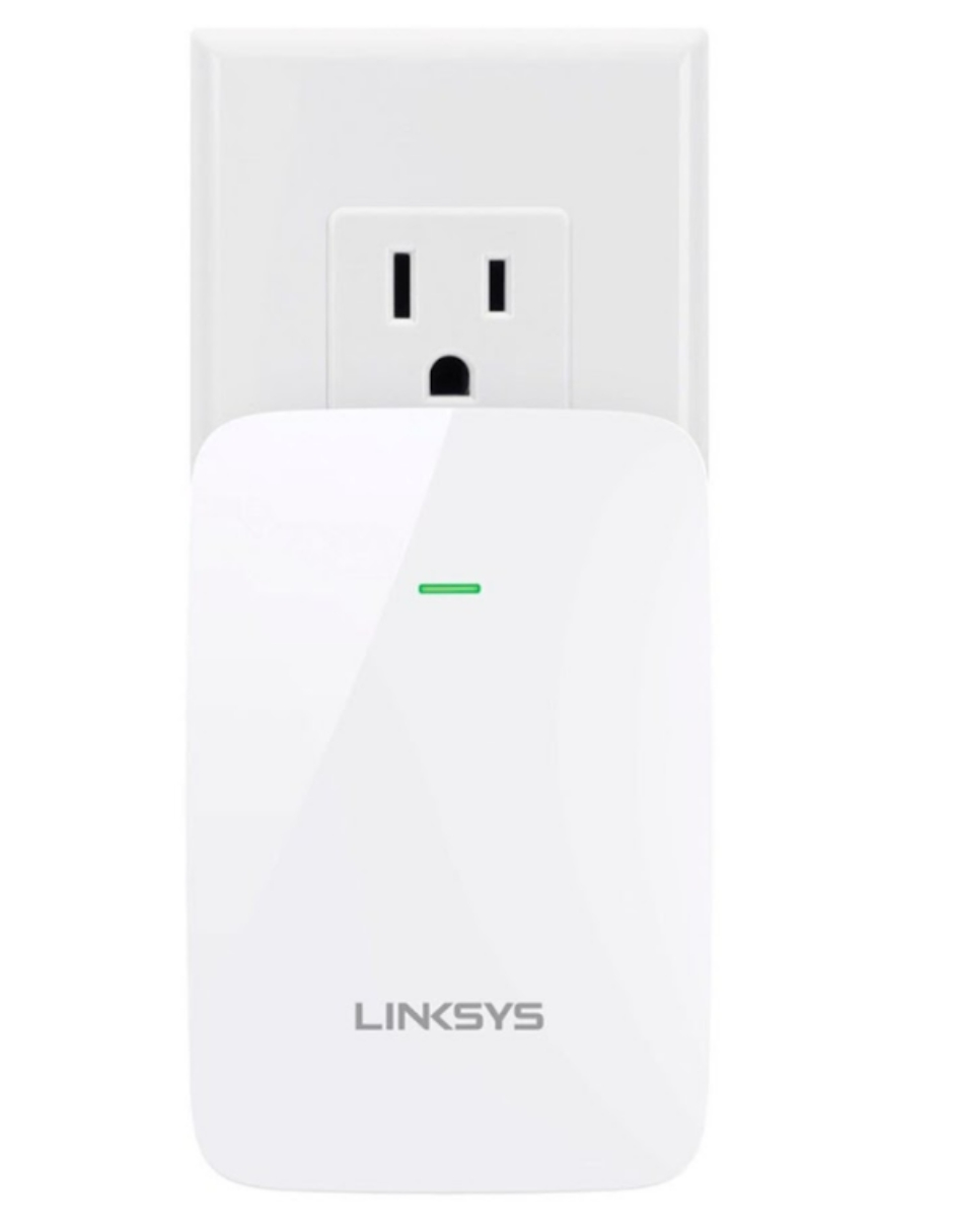 Extensor WiFi de doble Banda Linksys RE6350 AC1200.