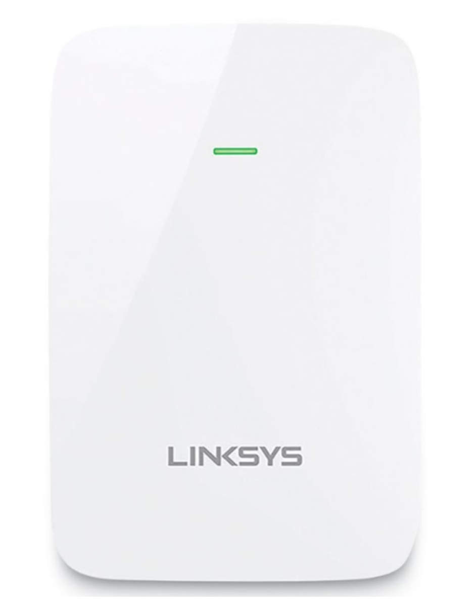 Extensor WiFi de doble Banda Linksys RE6350 AC1200.