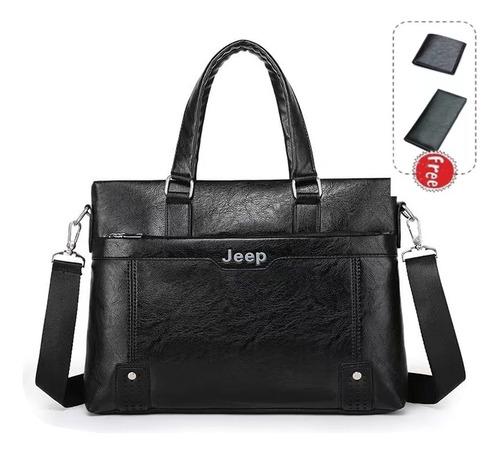 Bolso De Hombro Para Hombre, Bolso De Negocios, Combinación.