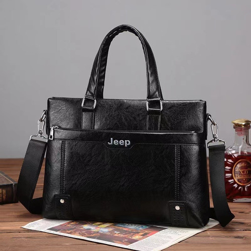 Bolso De Hombro Para Hombre, Bolso De Negocios, Combinación.