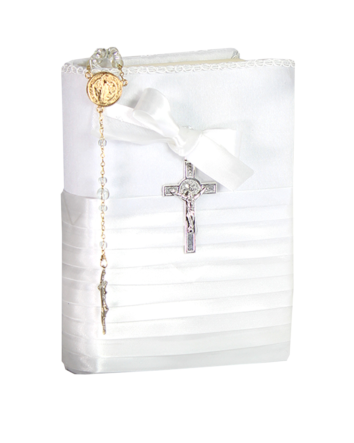 Kit Vela Primera Comunión Niño Set Rosario Biblia Latinoamericana Decorada Eterno.