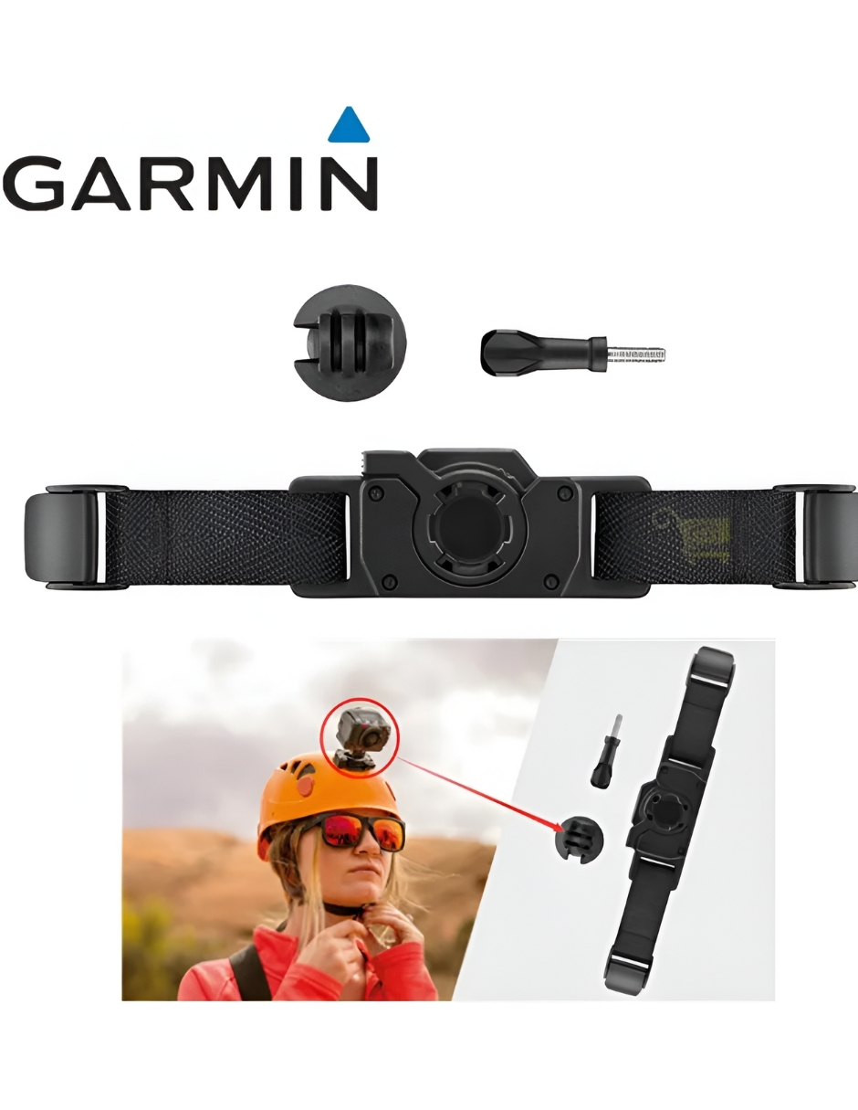 Soporte para casco Ventilado (Virb X / XE) Negro - Garmin.