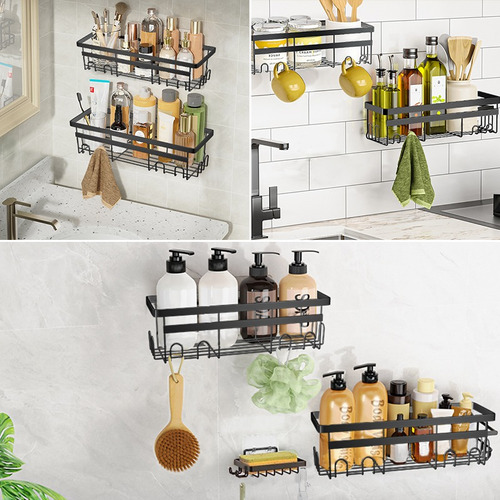 10pzs Estante Organizador Ducha Regadera Estantes Para Baño.