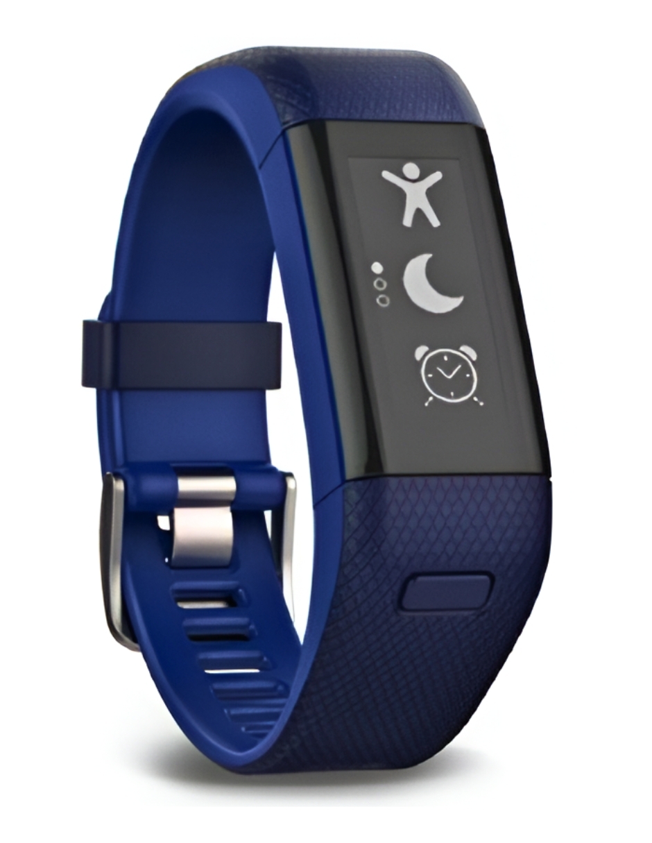 MONITOR DE ACTIVIDAD GARMIN VIVOSMART HR AZUL.