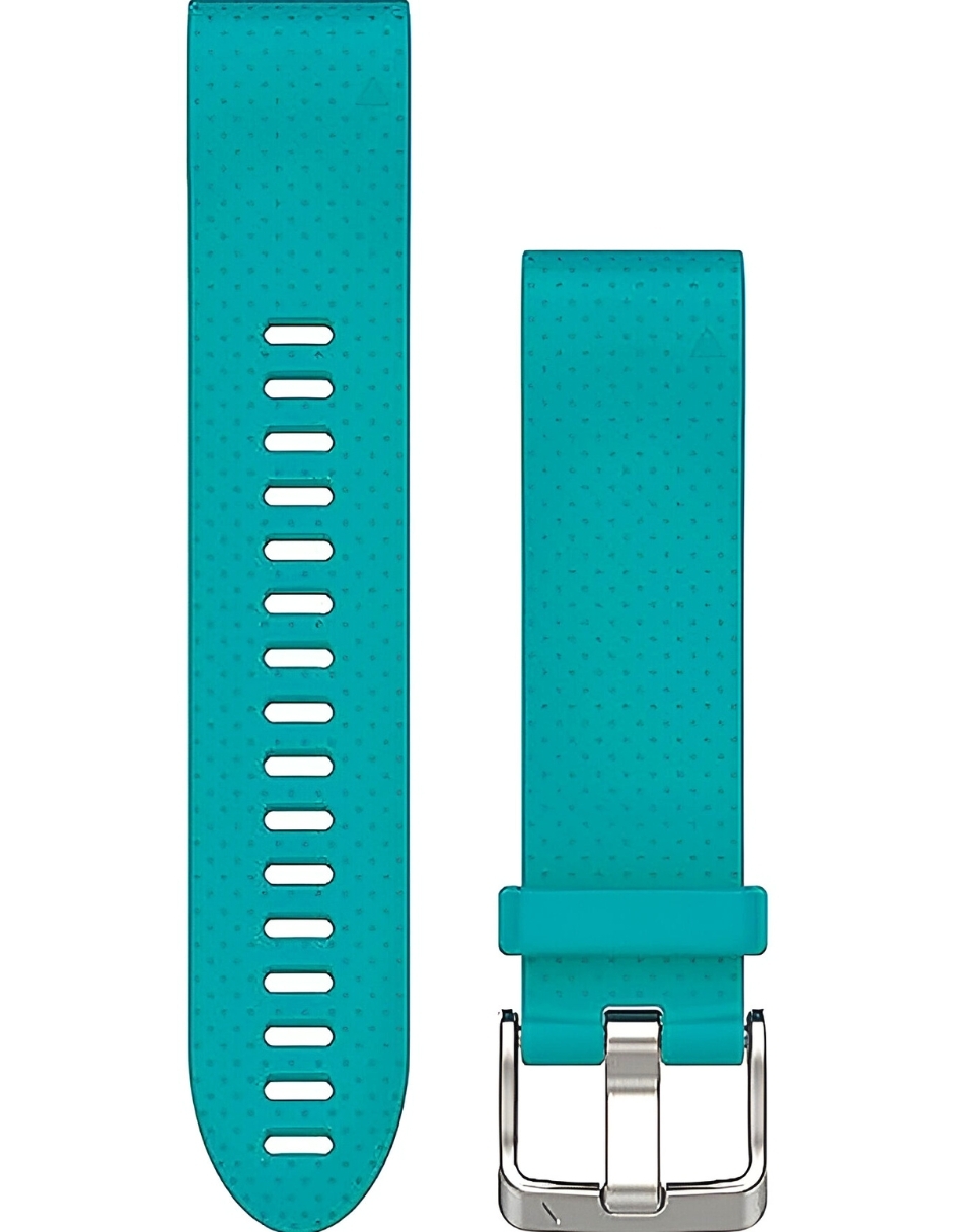Correa Quickfit para reloj Garmin Fénix 5S TURQUESA.