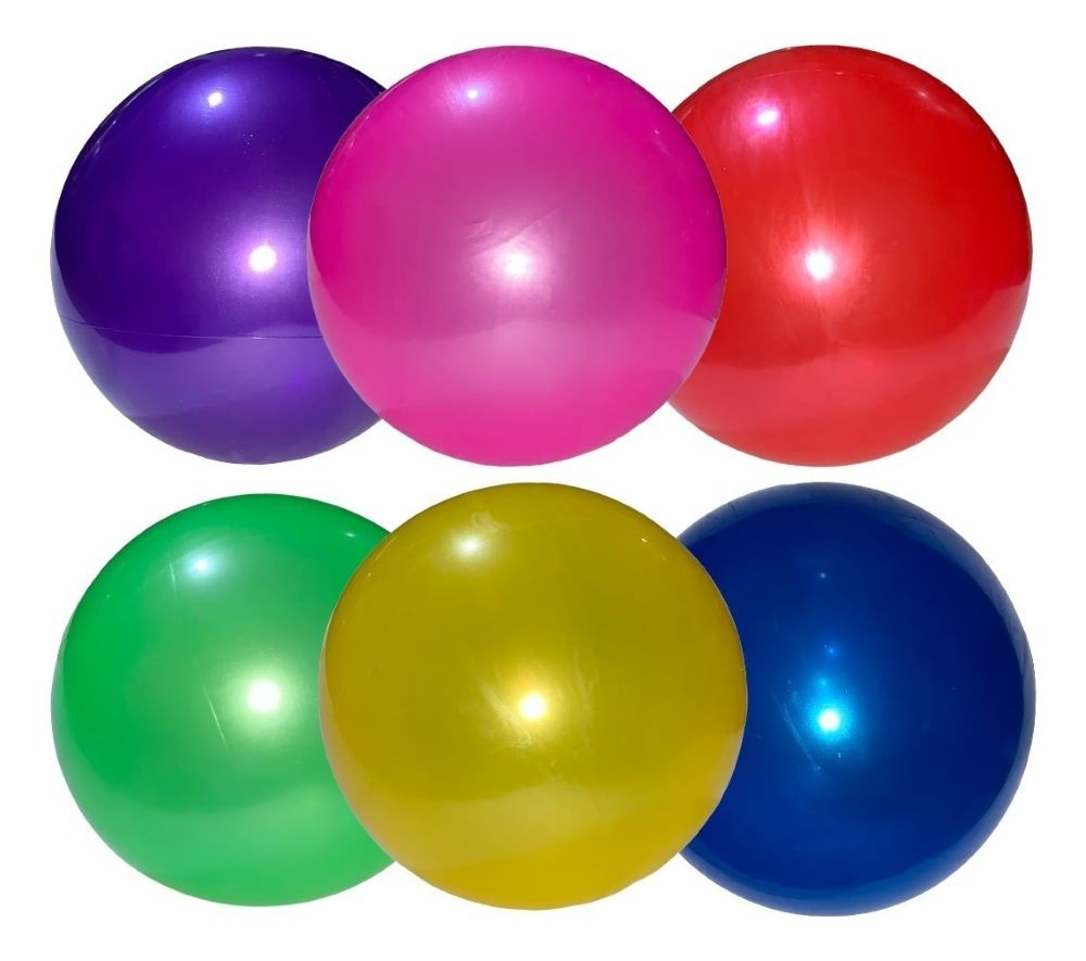 100 Pelotas Plástico Colores Fiesta Regalo Juguete.
